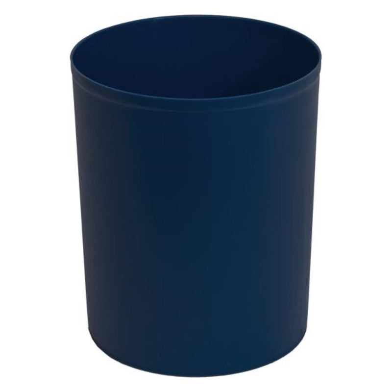 Sttelli Kaleidoscope 10 L Navy Polypropylene Wastebasket