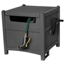 Suncast Smart Trak 225 ft. Gray Retractable Free Standing Hideaway Hose Reel