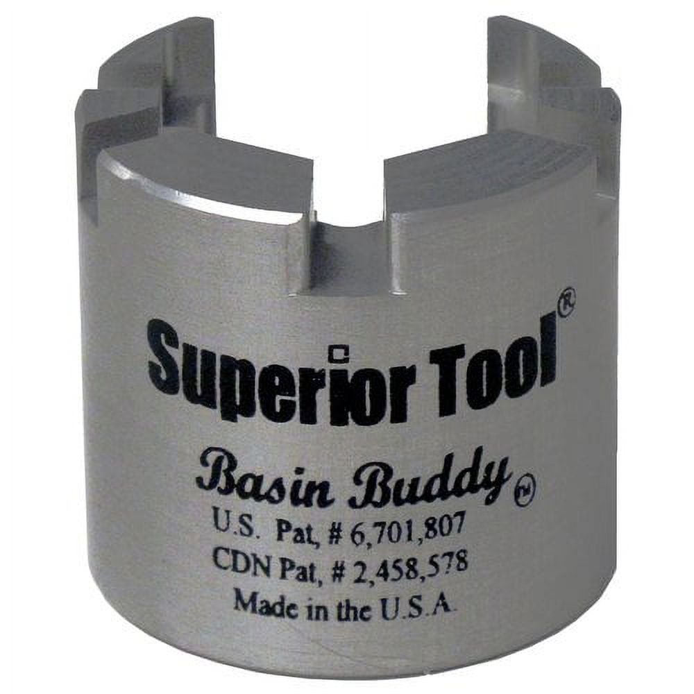 Superior Tool Basin Buddy 1-1/2 in. Faucet Nut Wrench 1/4 and 3/8 in. drive