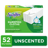 Swiffer Sweeper 5.4 in. Dry Microfiber Dust Mop Refill 52 pk