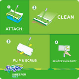 Swiffer Sweeper 5.4 in. Wet Microfiber Mop Refill Pad 12 pk