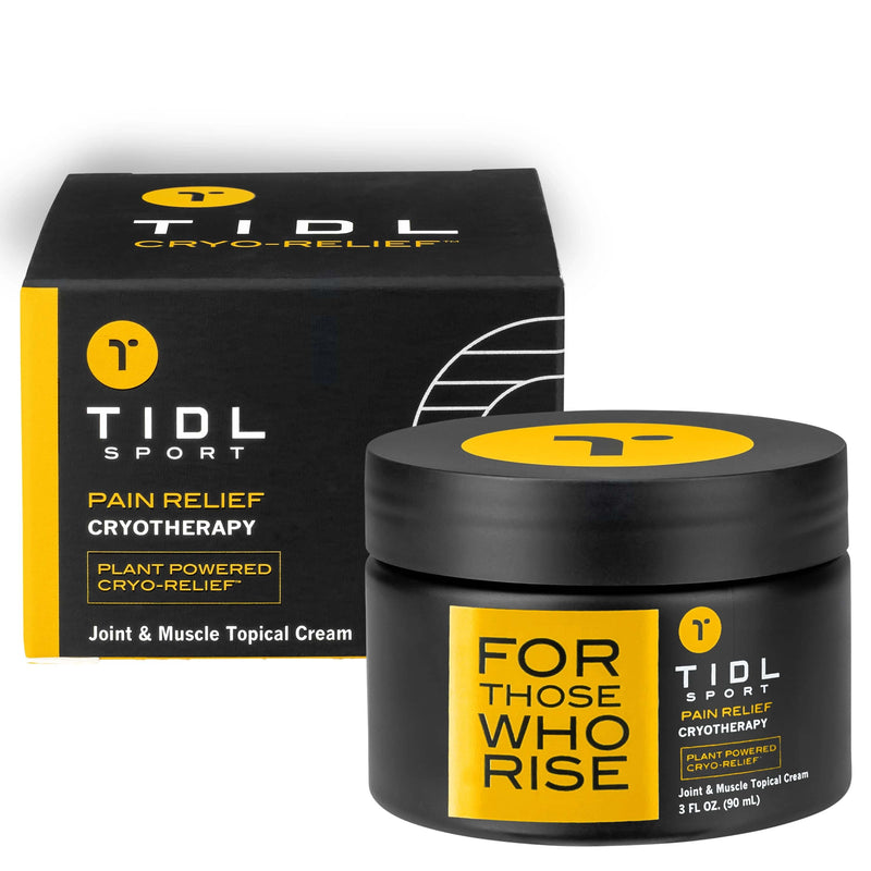 TIDL White Topical Pain Relief Cream 3 oz 1 pk