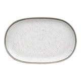 TarHong Gray/White Melamine Kiln Platter 1 each