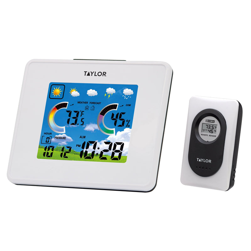 Taylor 3-Channel Weather Station with Barometer