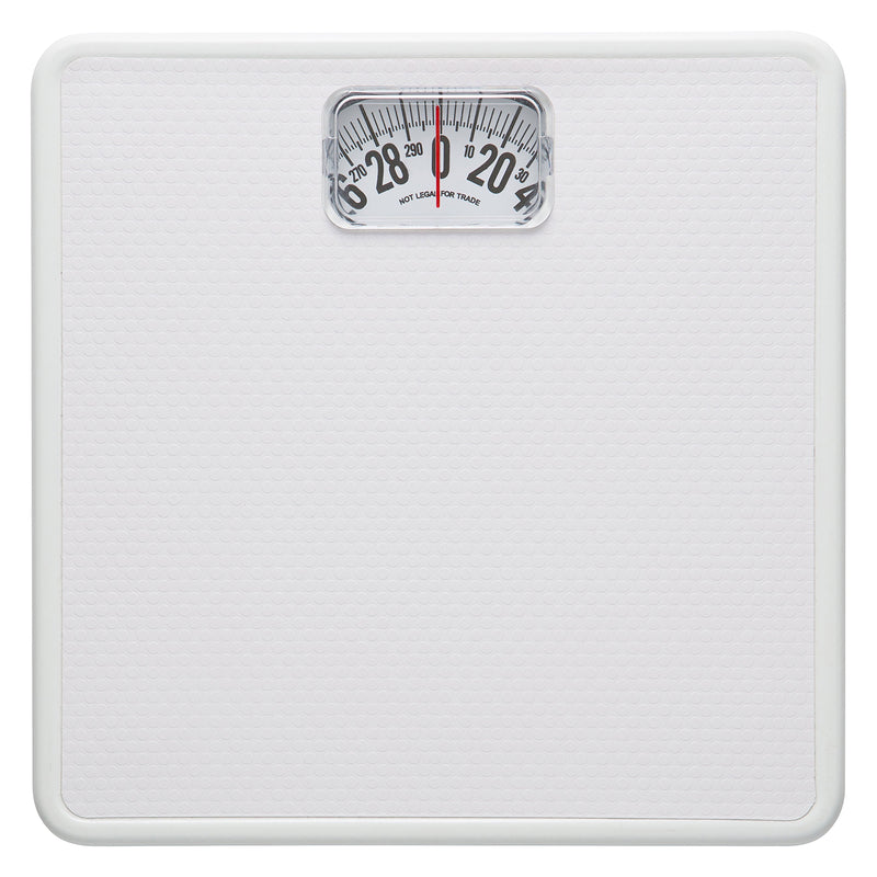 Taylor 300 lb Analog Bathroom Scale White