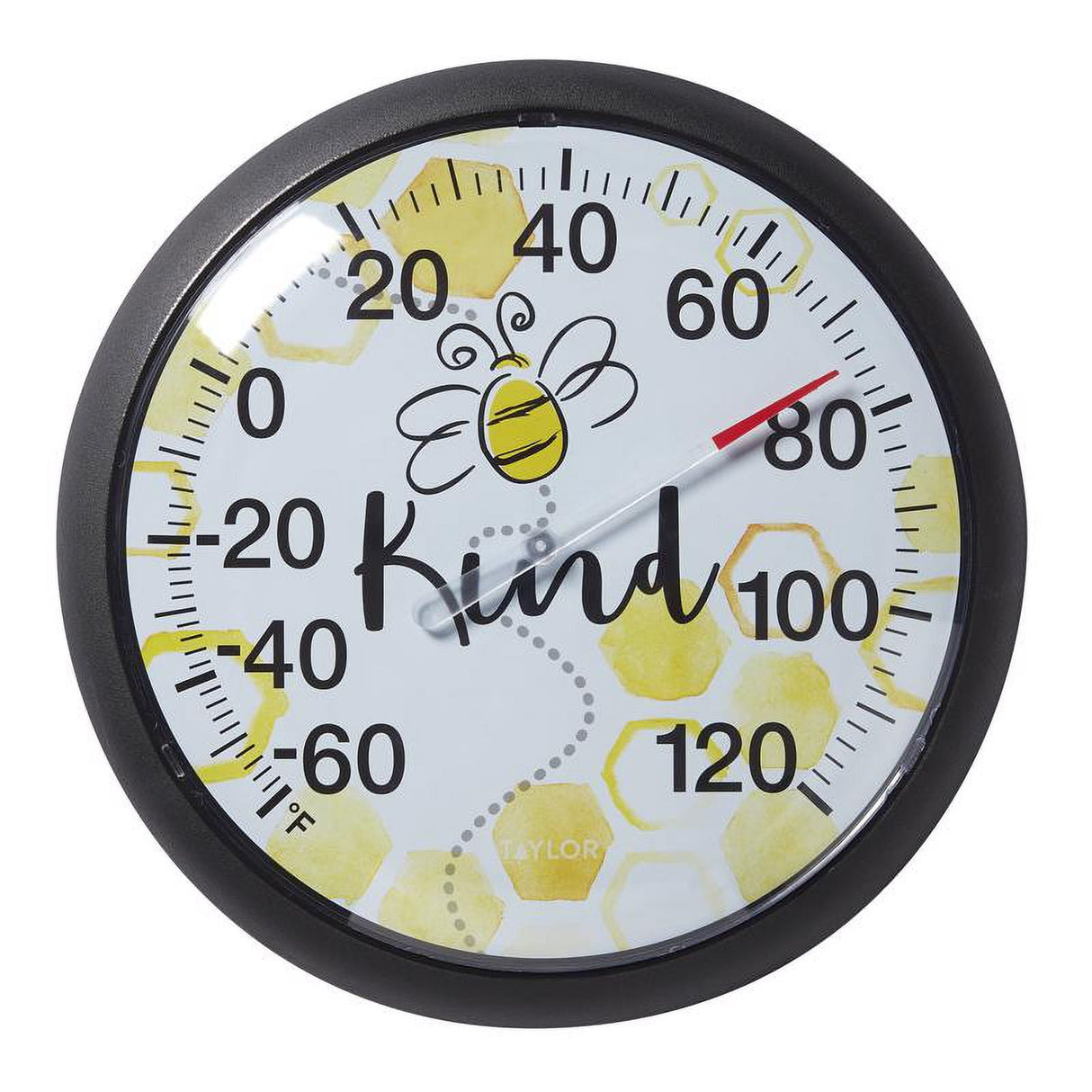 Taylor Bee Dial Thermometer Plastic Multicolored 13.25 in.