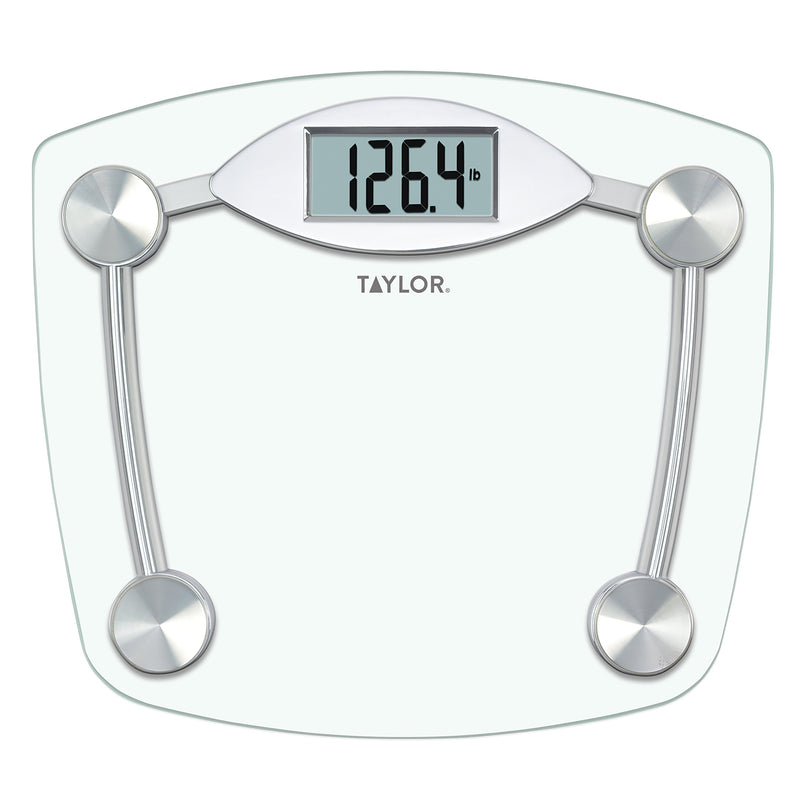 Taylor 400 lb Digital Bathroom Scale Clear