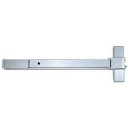 Tell Satin Silver Aluminum Commercial Exit Device 1 pc