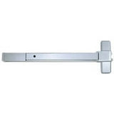 Tell Satin Silver Aluminum Commercial Exit Device 1 pc