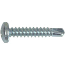 Hillman No. 8-18 X 1-1/2 in. L Phillips Pan Head Self- Drilling Screws 100 pk
