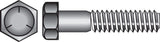 Hillman 1/4 in. D X 1-1/2 in. L Heat Treated Zinc Steel Hex Head Cap Screw 100 pk