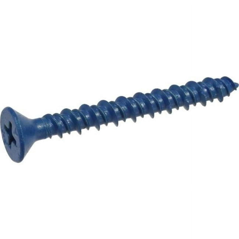 Hillman Tapper 1/4 in. D Steel Flat Head Concrete Screw Anchor 100 pk