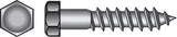 Hillman 5/16 in. X 2-1/2 in. L Hex Zinc-Plated Steel Lag Screw 100 pk