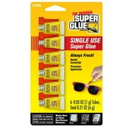 The Original Super Glue High Strength Cyanoacrylate All Purpose Super Glue 6 pk