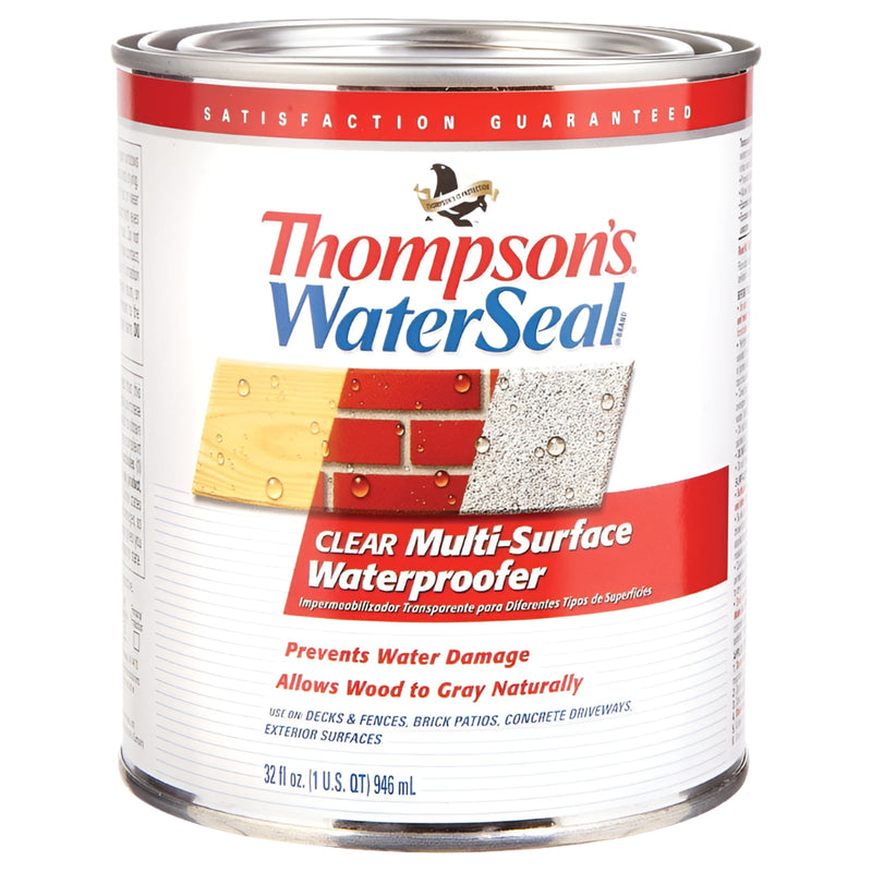 Thompson's WaterSeal Clear Water-Based Multi-Surface Waterproofer 1 qt