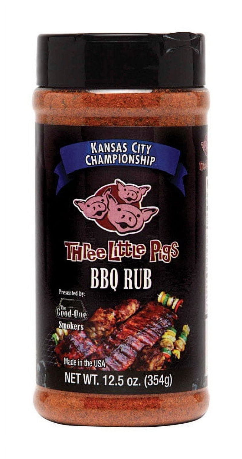 Three Little Pigs Kansas City Championship BBQ Rub 12.5 oz