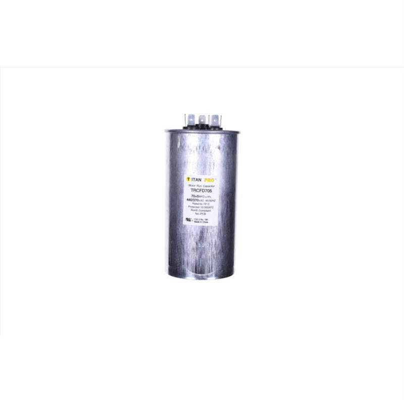 Titan Pro 70+5 MFD 440 V Round Run Capacitor