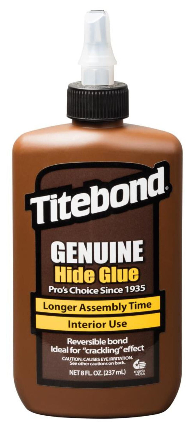 Titebond Liquid Hide Translucent Wood Glue 8 oz