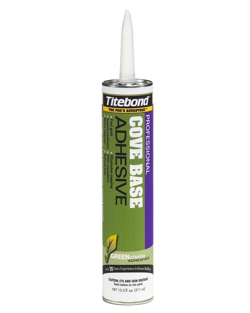 Titebond GREENchoice High Strength Emulsion Polymer Cove Base Adhesive 10.5 oz