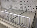 White Steel Shelf Divider 3 in. H X 16 in. L 20 pk