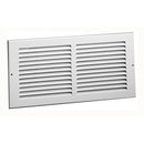 Tru Aire 6 in. H X 10 in. W 1-Way Powder Coat White Steel Return Air Grille