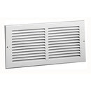 Tru Aire 6 in. H X 14 in. W 1-Way Powder Coat White Steel Return Air Grille