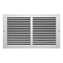 Tru Aire 8 in. H X 14 in. W 1-Way Powder Coat White Steel Return Air Grille