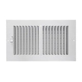 Tru Aire 8 in. H X 14 in. W 2-Way Powder Coat White Steel Wall/Ceiling Register