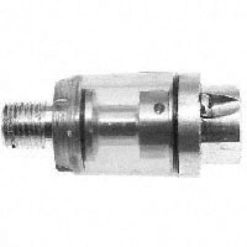 Tru-Flate Steel Air Coupler 1/4 in. Female X 1/4 in. Male 1 pc