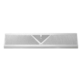 Tru Aire 4.5 in. H X 24 in. W 3-Way Powder Coat White Steel Floor Baseboard Diffuser
