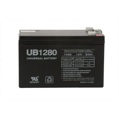UPG UB1280 8 Ah Lead Acid Battery