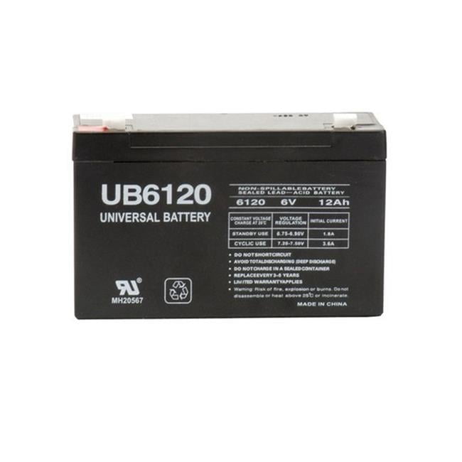 UPG UB6120 12 Ah Lead Acid Automotive Battery