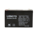 UPG UB670 7 Ah Lead Acid Automotive Battery