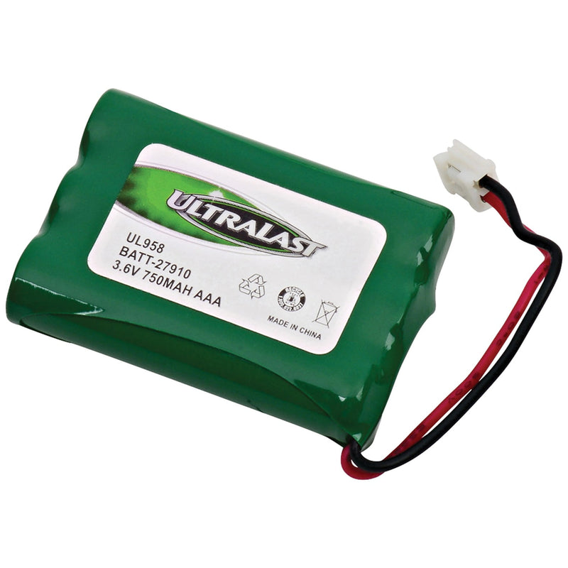 UltraLast NiMH AAA 3.6 V 0.75 mAh Cordless Phone Battery BATT-27910 1 pk