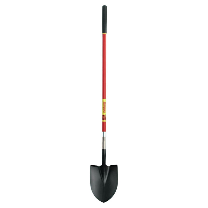 Razor-Back 59.25 in. Steel Round Digging Shovel Fiberglass Handle