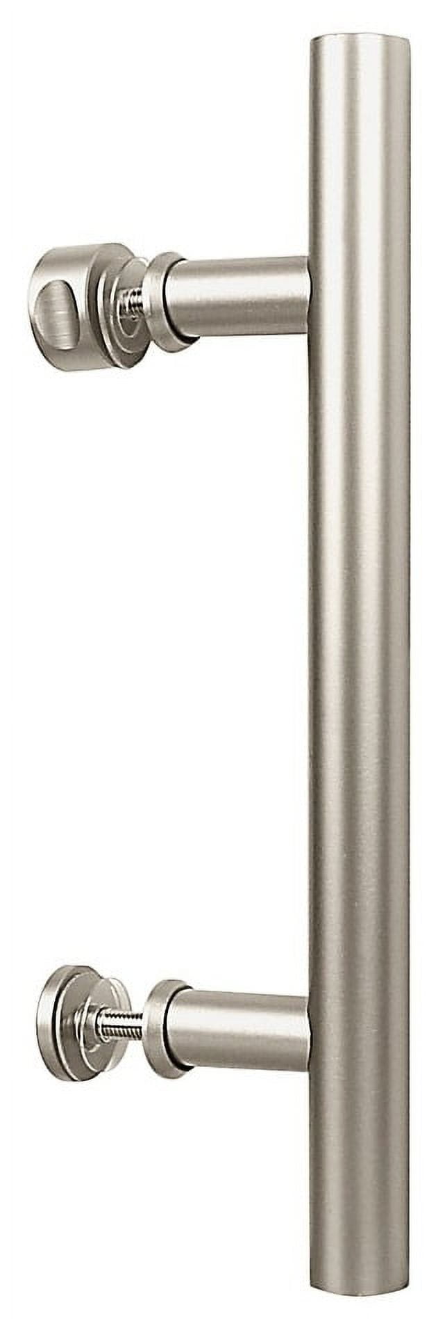 National Hardware Madison Satin Nickel Silver Steel Pull Handle 1 pc