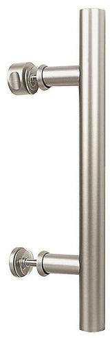 National Hardware Madison Satin Nickel Silver Steel Pull Handle 1 pc