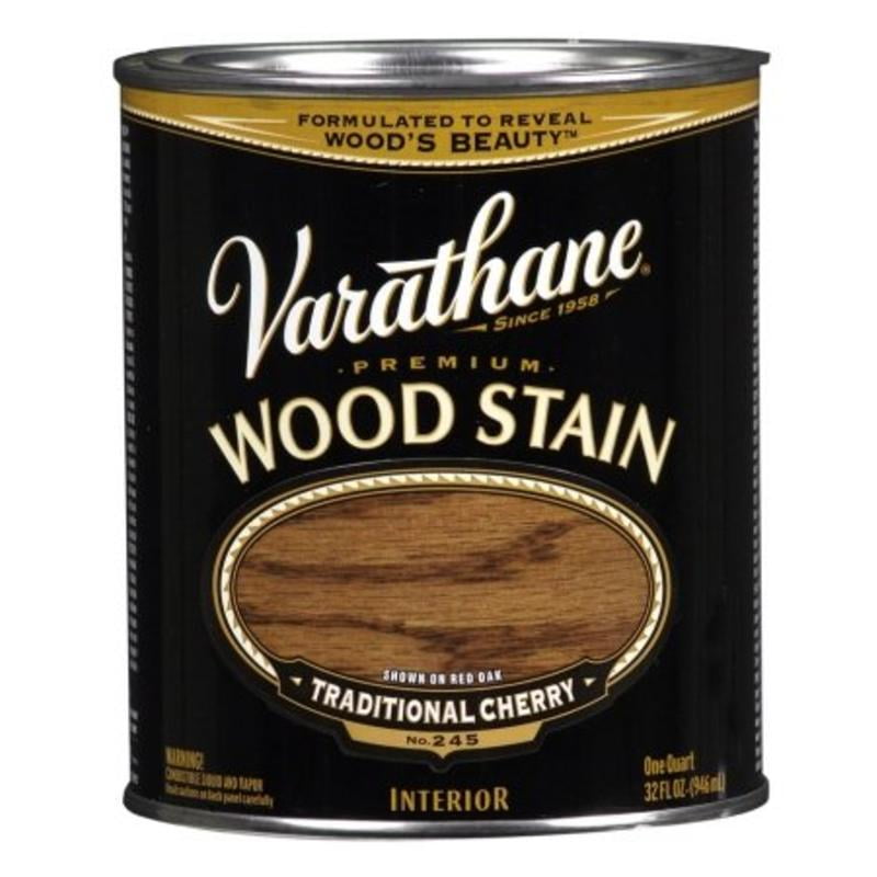 Varathane Premium Semi-Transparent Traditional Cherry Oil-Based Urethane Modified Alkyd Wood Stain 1