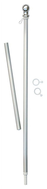 Valley Forge 60 in. L Aluminum Flag Pole Brushed