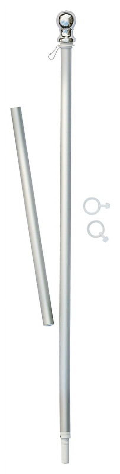 Valley Forge 60 in. L Aluminum Flag Pole Brushed