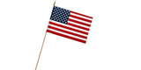 Valley Forge American Stick Flag 12 in. H X 18 in. W