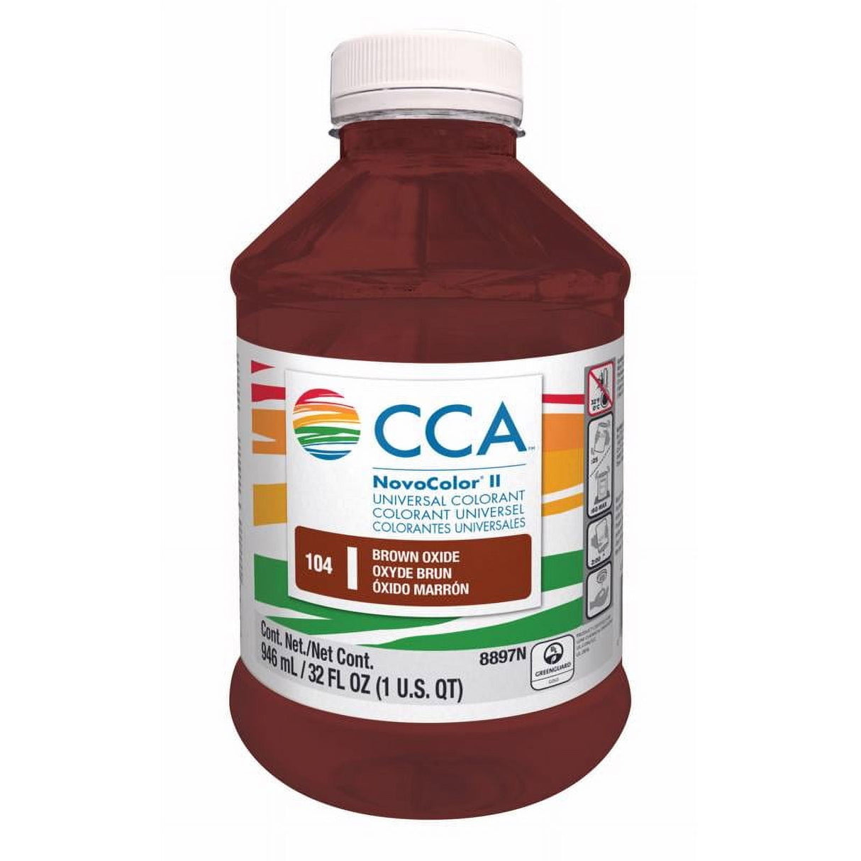 CCA NovoColor II Brown Oxide Paint Colorant 1 qt