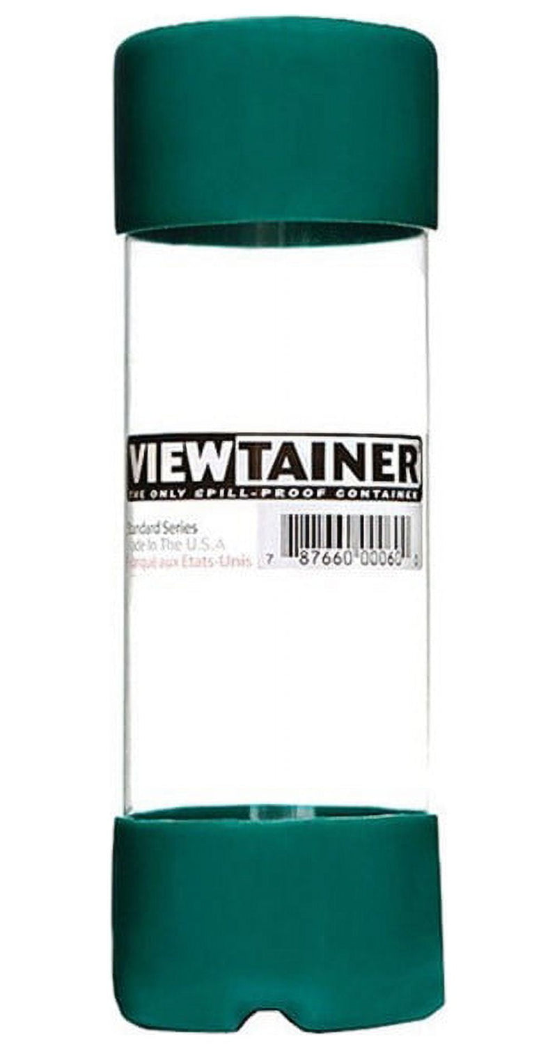 Viewtainer 2 in. W X 6 in. H Slit Top Container Plastic Green