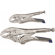 Irwin Vise-Grip 2 pc Metal Curved Pliers Set Assorted in. L