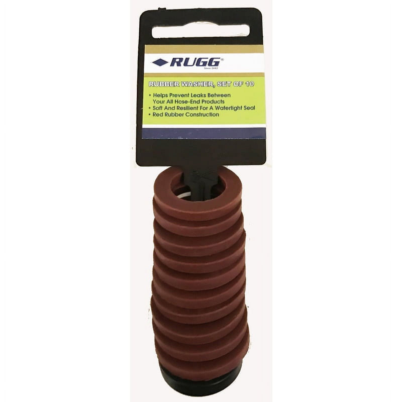 Rugg 3/4 in. Rubber Hose Washer Set