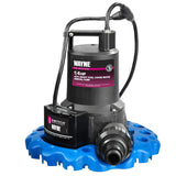 Wayne 1/4 HP 3000 gph Thermoplastic Electronic Switch Bottom AC Pool Cover Pump