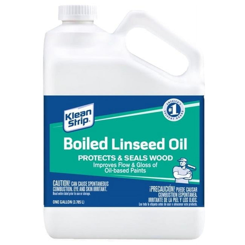 Klean Strip Transparent Clear Oil-Based Linseed Oil Modified Alkyd Boiled Linseed Oil 1 gal