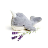 Warmies Stuffed Animal Plush Gray/White