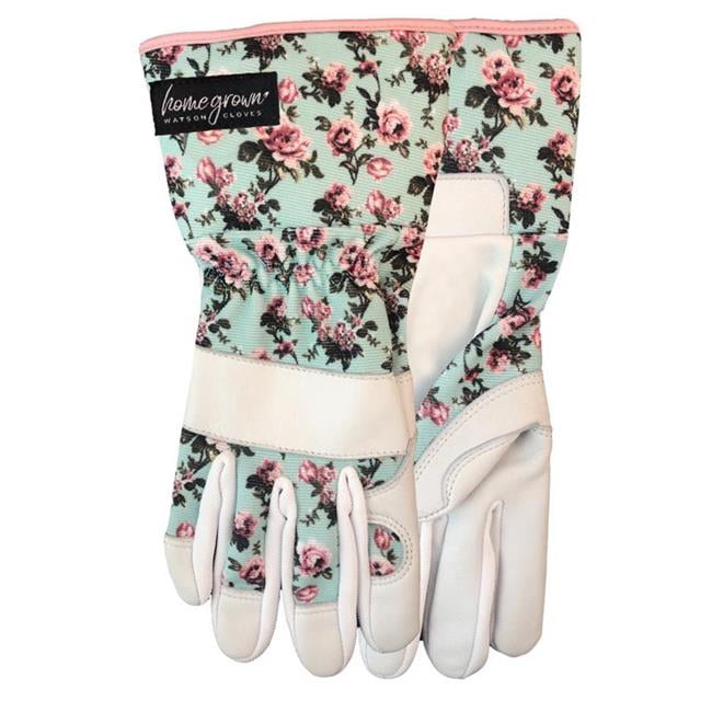 Watson Gloves Homegrown M Polyester/Spandex You Grow Girl Mulitcolored Gardening Gloves