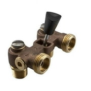 Watts Duo-Cloz 3/4 in. MPT in. X 1/2 in. Sweat Brass Washing Machine Valve